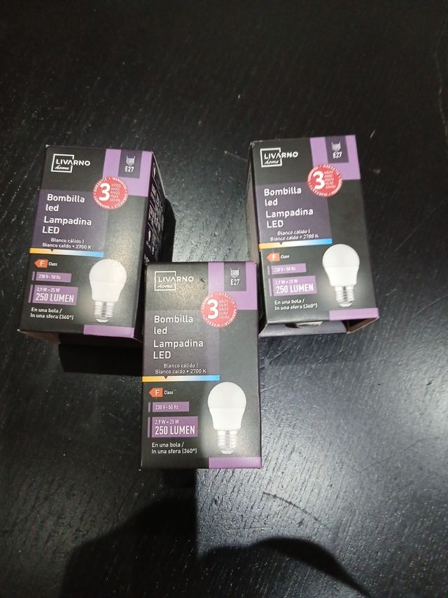 3 Lampadine LED Livarno Home E27 250 Lumen