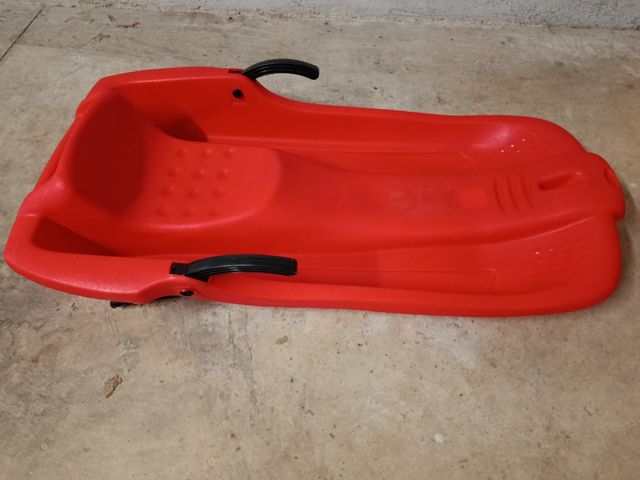 Trineo Silla Rojo para Nieve