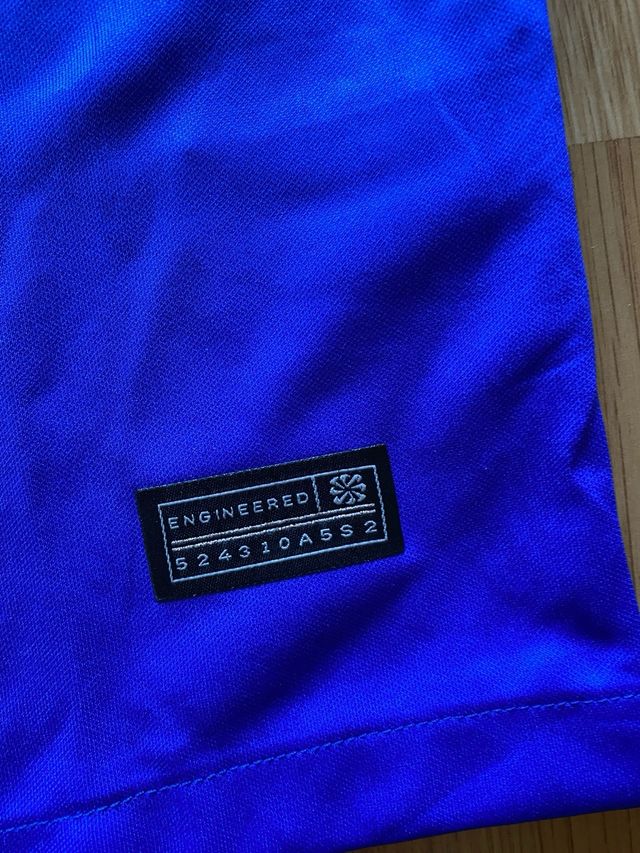 Camiseta Nike Brasil x Stussy Azul