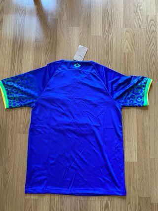 Camiseta Nike Brasil x Stussy Azul