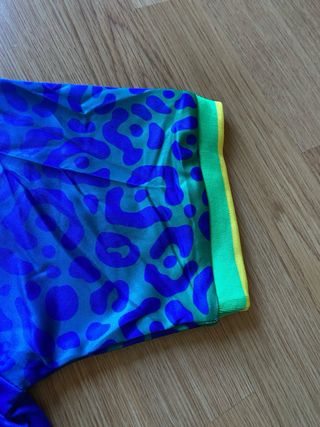 Camiseta Nike Brasil x Stussy Azul