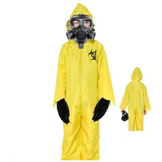 Disfraz Zombi Radioactivo Máscara Gas Adulto S/M