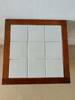 Carro Organizador Madera y Azulejos
