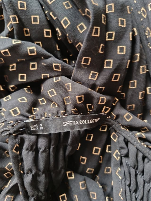 Vestido Sfera Negro Talla S