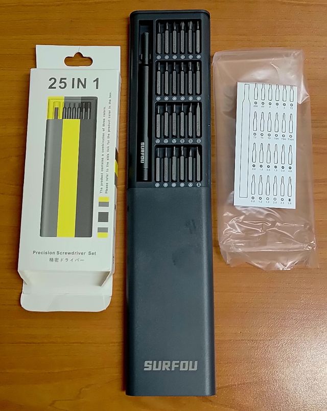 Set Destornilladores Precisión 25 en 1