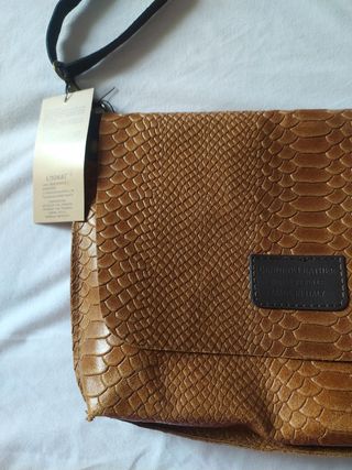 Bolso bandolera Celine piel marrón
