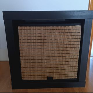 Mueble Kallax + cesta gnabbas