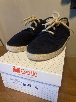 Zapatos de ceremonia para niño Carrilé talla 35