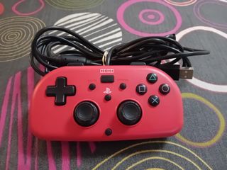 Mando Mini Hori PS4 Rojo