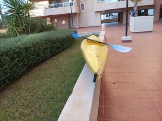 Piragua K1 de río, La Manga del Mar Menor 