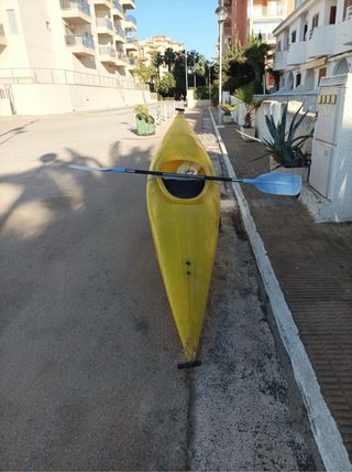 Piragua K1 de río, La Manga del Mar Menor 