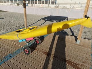 Piragua K1 de río, La Manga del Mar Menor 