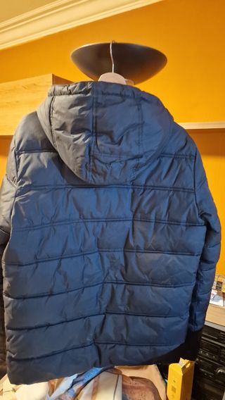 Chaqueta acolchada azul