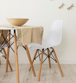 Sedie da pranzo nordiche bianche sedie moderne