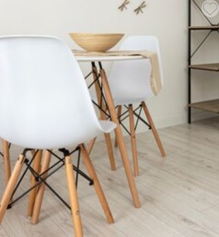 Sedie da pranzo nordiche bianche sedie moderne