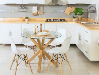 Sedie da pranzo nordiche bianche sedie moderne