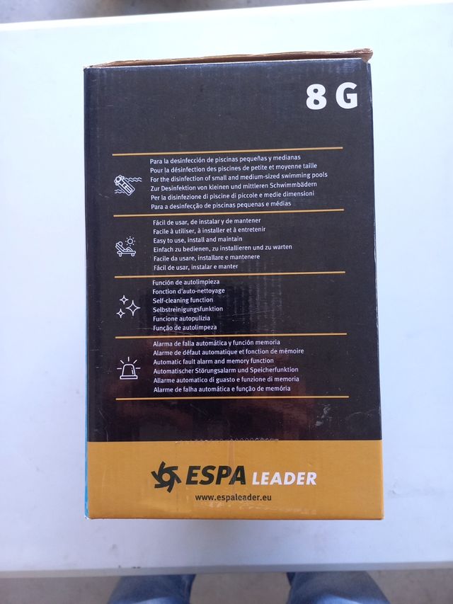 Clorador Salino ESPALEADER 8G