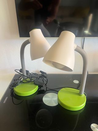 2 Lámparas de Mesa