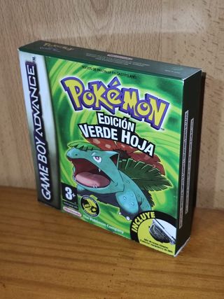 Pokémon Verde Hoja Game Boy Advance