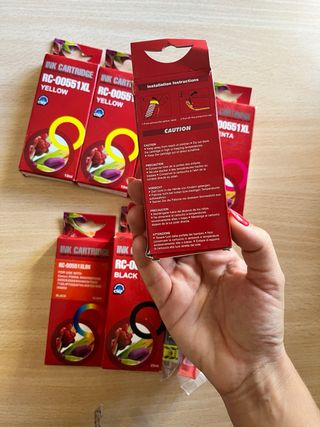 Cartuchos de tinta tipo RC 00551XL para impresora