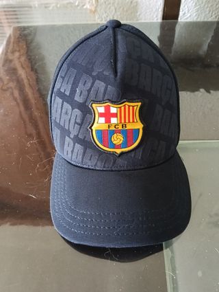 Gorra FC Barcelona ajustable azul