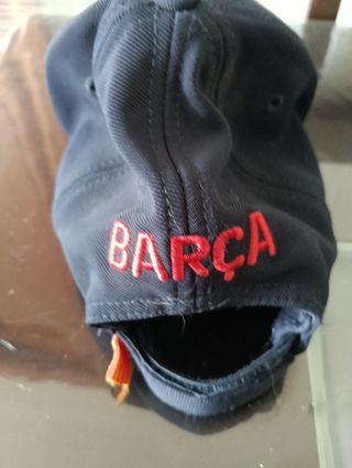 Gorra FC Barcelona ajustable azul