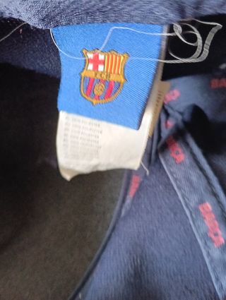 Gorra FC Barcelona ajustable azul