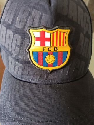 Gorra FC Barcelona ajustable azul