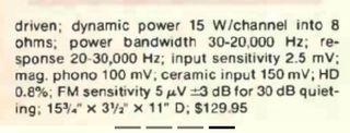 Receiver Standard made in Japan