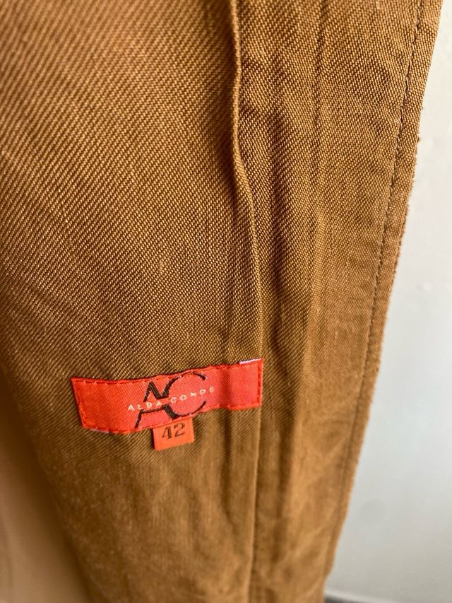 Vestido marrón sin mangas talla XL