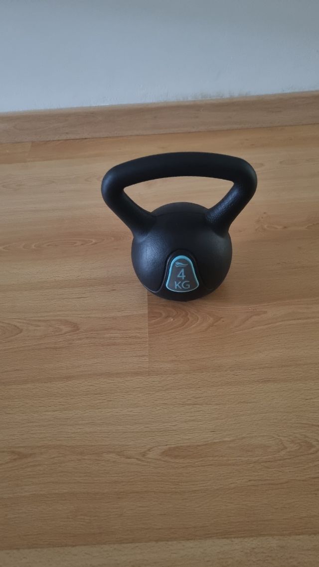 Kettlebell 4kg Negra