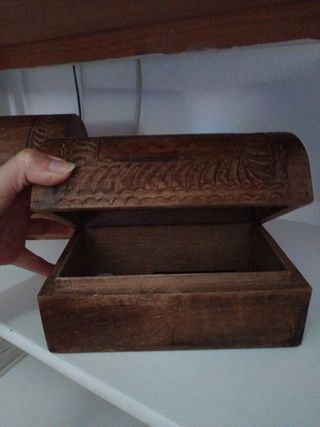 Cajitas de madera decoradas