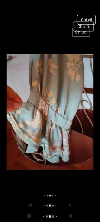 Camicia donna fantasia. Marca Zara. Taglia M