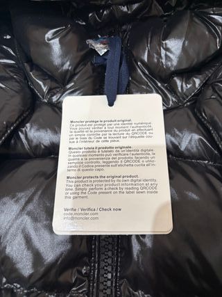 Chaqueta Moncler Negra