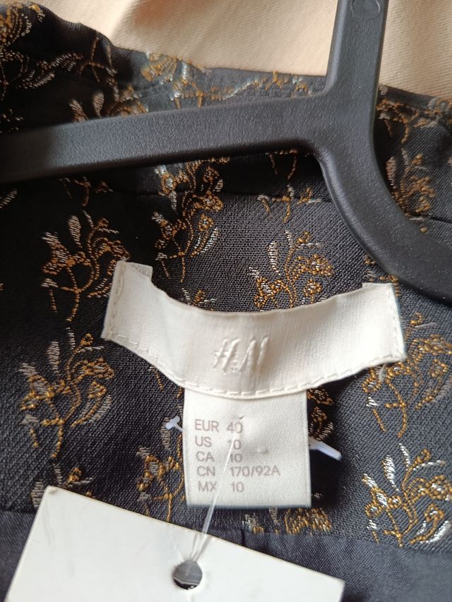 Chaqueta H&M Estampada Talla 40