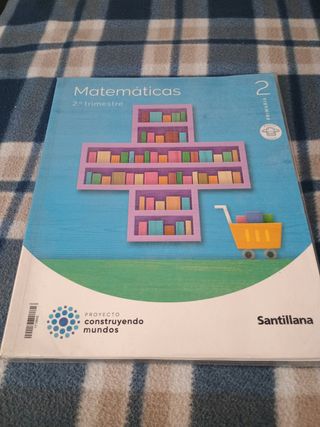 Libro matemáticas Santillana 2°trimestre