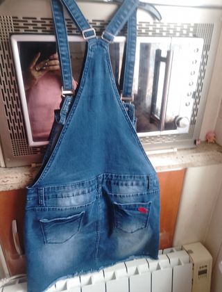 Falda vaquera para niña talla 16