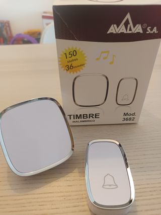 Timbre Inalámbrico Avalva 150m 36 Melodías