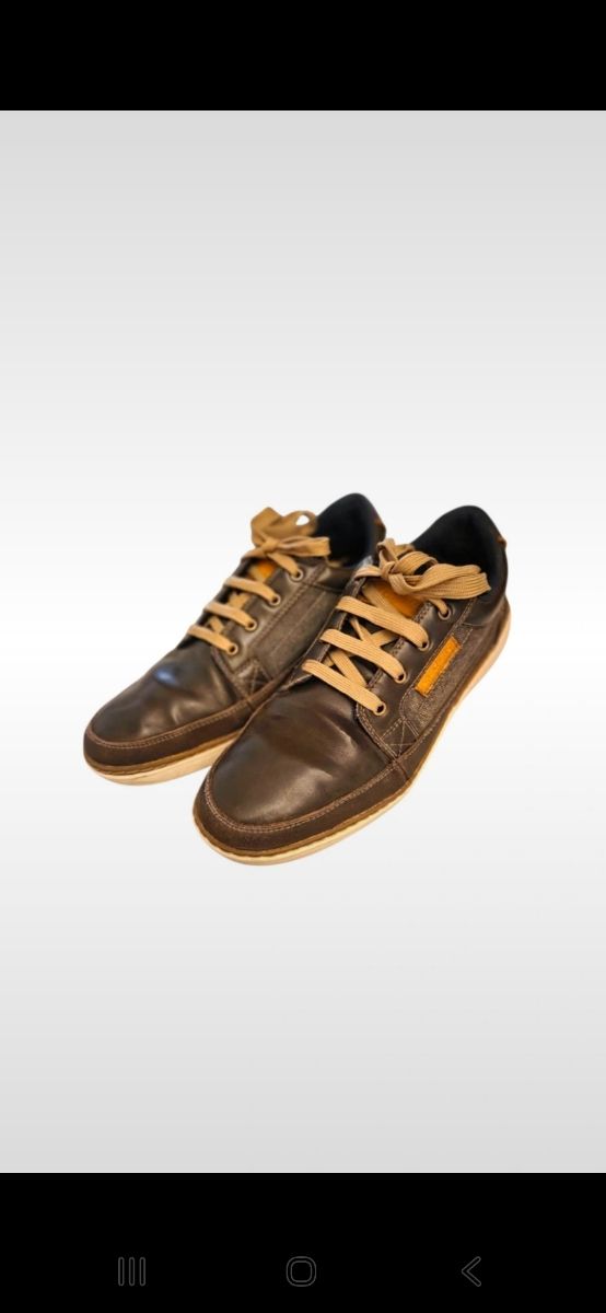 Zapatos Skechers Hombre Marrones