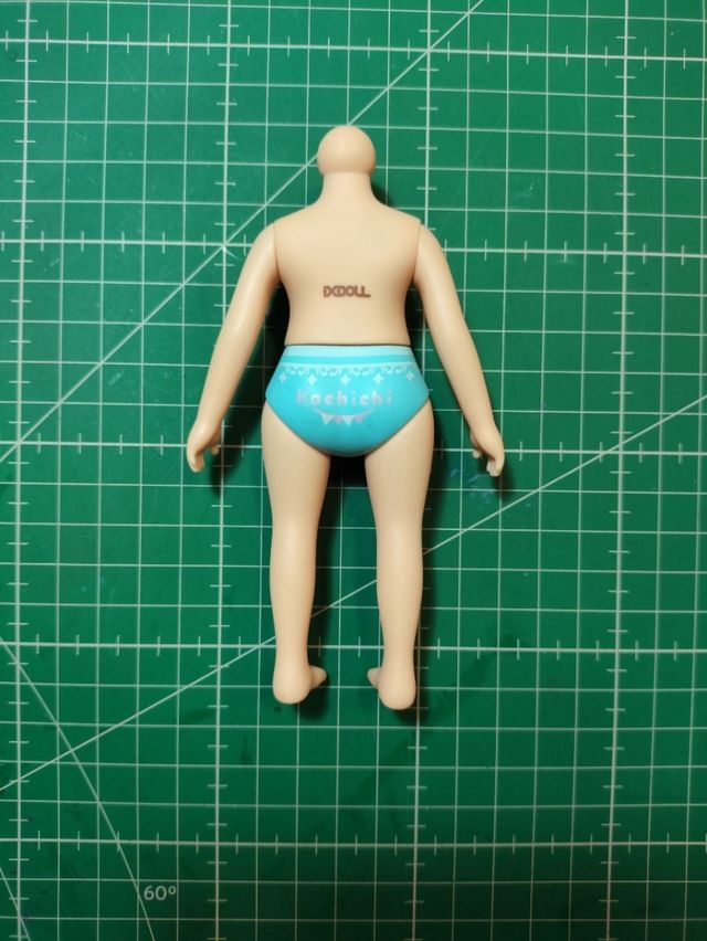 Corpo da bambola Hachichi blu