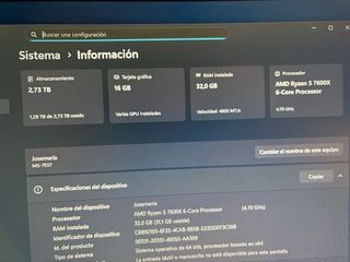 PC Gaming MSI RTX 5060 Ti
