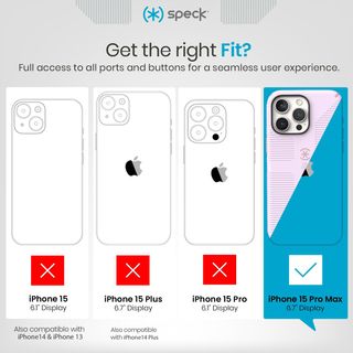 Speck CandyShell Custodia iPhone 15 Pro Max