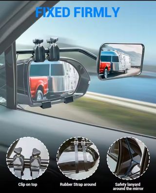 Espejo Retrovisor Coche para Caravana