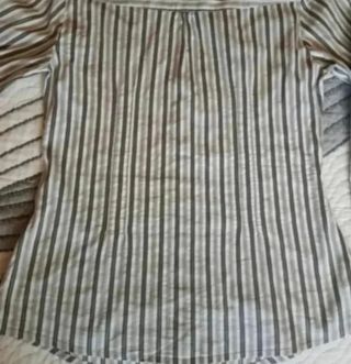Camisa Zara Woman Rayas Grises Talla M