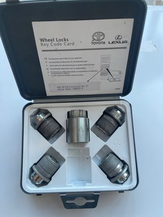 Tornillos Antirrobo Rueda Toyota Lexus
