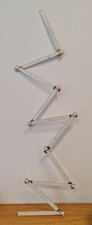 Metro carpintero plegable