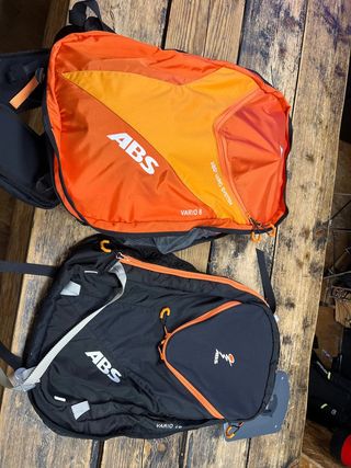 Mochila Airbag ABS Skimo Alpinismo 18 L + 8 L