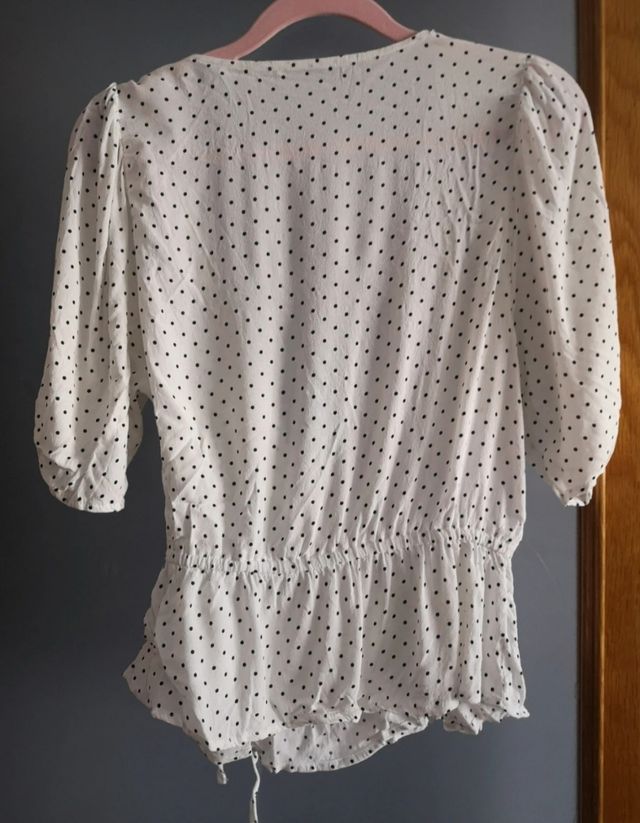 Blusa Pull&Bear anudada talla L