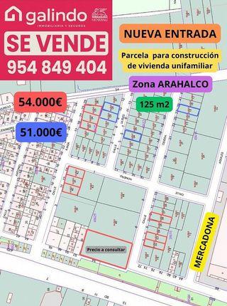 Terreno en venta en Arahal