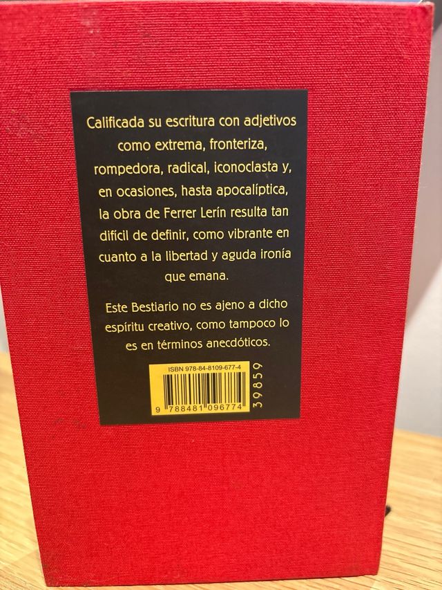 El Bestiario De Ferrer Lerin/ Ferrer Lerin's Be...